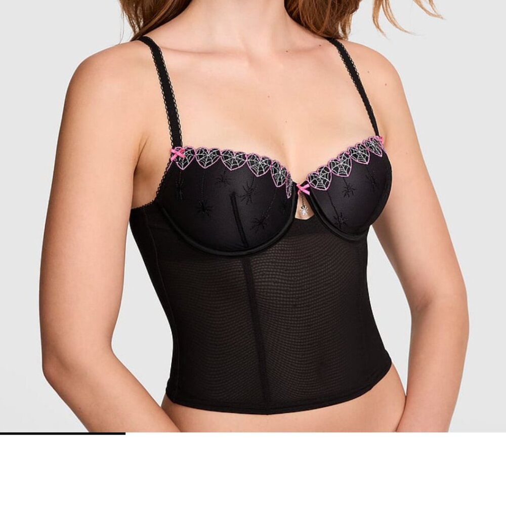 Cute Spiderweb Corset